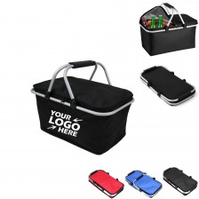Folding Insulated Picnic Basket